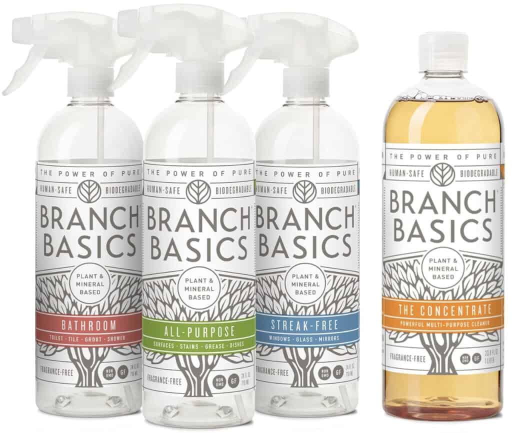 homemaker on a budget loves branch basics non toxic cleaner